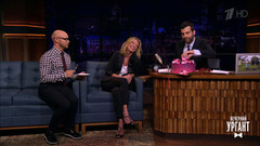 Актриса Юлия Высоцкая. Вечерний Ургант. Фрагмент выпуска от 25.04.2018