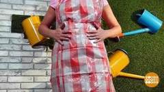 Фартук необыкновенный, сумчатый. Доброе утро. Фрагмент выпуска от 04.09.2018