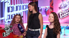 «Брать энергию из сердца, не сдаваться и идти вперед». Екатерина Гаврилюк, Анастасия Иванова. Интервью после Дополнительного этапа. Голос.Дети-6