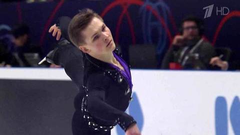 Михаил Коляда. Мужчины. Произвольная программа. Чемпионат мира по фигурному катанию 2018