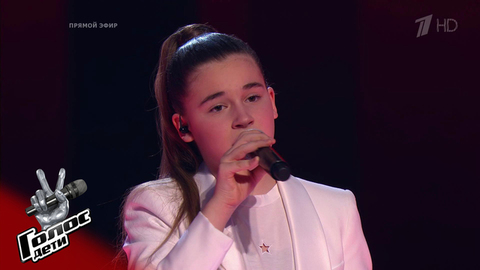 Микелла Абрамова. «Somewhere Over the Rainbow». Песня победителя. Голос.Дети-6. Финал. Фрагмент выпуска от 26.04.2019