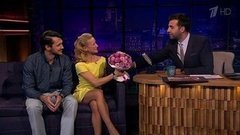 Максим Траньков и Татьяна Волосожар. Вечерний Ургант. 509 выпуск от 16.09.2015