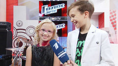 Арина Миронова. Интервью после слепого прослушивания. Голос.Дети-3