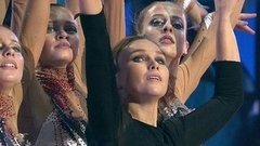 Дарья Екамасова — «Птица». Эстетическая гимнастика. Без страховки. Фрагмент выпуска от 27.03.2016