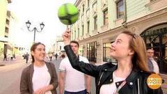В футбол играют настоящие девчонки! Доброе утро. Фрагмент выпуска от 28.06.2017