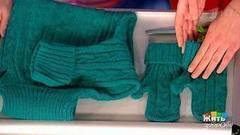 Новая жизнь старого свитера. Жить здорово! Фрагмент выпуска от 06.02.2013