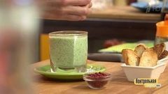 Суп-пюре с брокколи и адыгейским сыром. Контрольная закупка. Фрагмент выпуска от 29.08.2017