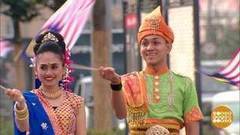 Танцевальный коллектив Министерства культуры и туризма Малайзии. Доброе утро. Фрагмент выпуска от 19.09.2017