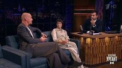 Юрий Колокольников, Чулпан Хаматова и Иван Дорн. Вечерний Ургант. 872 выпуск от 13.10.2017