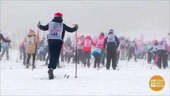 «Лыжня России». Катятся все! Доброе утро. Фрагмент выпуска от 12.02.2018