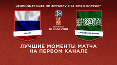 Сборная России — сборная Саудовской Аравии. Групповой этап. Лучшие моменты. Чемпионат мира по футболу FIFA 2018 в России™
