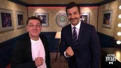 Сборная России поздравила Сергея Маковецкого с юбилеем. Пролог. Вечерний Ургант. Фрагмент выпуска от 20.06.2018