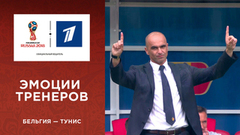 Роберто Мартинес против Набиля Маалула. Сборная Бельгии — сборная Туниса. Чемпионат мира по футболу FIFA 2018 в России™