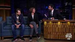 Авдотья и Алексей Смирновы. Вечерний Ургант. 998 выпуск от 13.09.2018