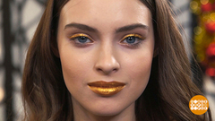 Мерцающий новогодний макияж. Доброе утро. Фрагмент выпуска от 29.12.2018