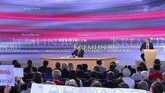 Владимир Путин: «Никаких изменений в правительстве не предвидится». Фрагмент Большой пресс-конференции от 17.12.2015