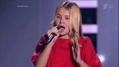 Мария Знатнова. «Euphoria». Голос.Дети-3. Слепое прослушивание. Фрагмент выпуска от 04.03.2016