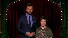 О стабильности самогона, белорусском интернете и динозаврах Степана Савельева. Новости от Ивана. Вечерний Ургант. Фрагмент выпуска от 20.04.2016