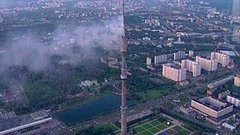 Останкино. Башня в огне