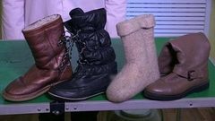 Тестируем зимнюю обувь. Доброе утро. Фрагмент выпуска от 24.11.2016