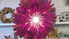 Декоративная рама из перьев. Фазенда. Фрагмент выпуска от 23.04.2017