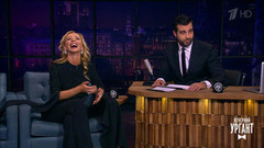 Олимпийская чемпионка по танцам на льду Татьяна Навка. Вечерний Ургант. Фрагмент выпуска от 26.04.2017