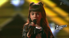 Ева Медведь. «I Was Made for Lovin’ You». Голос.Дети-4. Финал. Фрагмент выпуска от 28.04.2017
