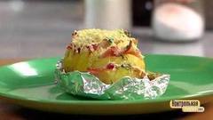 Запеченый картофель с беконом. Контрольная закупка. Фрагмент выпуска от 06.07.2017