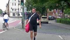 Житель Мюнхена нашел способ добираться до работы, избегая общественного транспорта и заторов