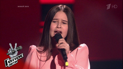 Алиса Хилько. «Fallin». Голос.Дети-5. Слепое прослушивание. Фрагмент выпуска от 02.02.2018