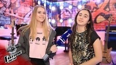 «Я счастлива, что попала к Басте». Виктория Антонян. Интервью после Слепого прослушивания. Голос.Дети-5