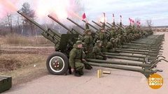 Салютный дивизион. Праздничный канал. Фрагмент выпуска от 09.05.2018