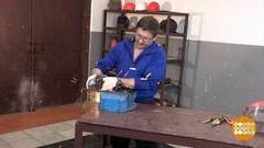 Дмитрий Талабуев одевает болгарку. Доброе утро. Фрагмент выпуска от 21.11.2018