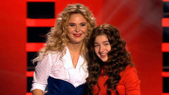 Пелагея утешает Милену и делает сенсационные признания. Голос.Дети-3. Фрагмент выпуска от 20.02.2016