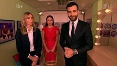 Ляйсан Утяшева и Светлана Бондарчук не смогли собрать подснежники. Пролог. Вечерний Ургант. Фрагмент выпуска от 19.04.2016