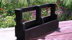 Полка из обожженного дерева. Фазенда. Фрагмент выпуска от 18.09.2016