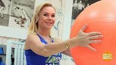 Анастасия Трегубова. Гимнастика для беременных. Доброе утро. Фрагмент выпуска от 13.11.2017