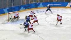 Россия — США. Групповой турнир. Женщины. Хоккей. XXIII Олимпийские зимние игры