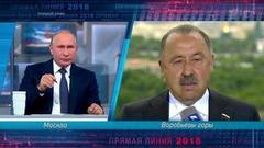 Владимир Путин о наследии Чемпионата мира по футболу FIFA 2018 в России™: «Нельзя допустить, чтобы на этих объектах возникли рынки». Фрагмент Прямой линии от 07.06.2018