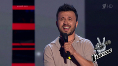 Эльдар Бабаев. «Сука любовь». Голос 7. Слепое прослушивание. Фрагмент выпуска от 19.10.2018