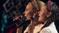Пелагея и Вероника Сыромля — «Цветет терен». «Голос». Большой концерт в Кремле. Фрагмент выпуска от 03.05.2019