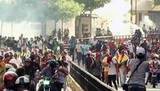 В Каракасе очередные массовые акции протеста переросли в беспорядки, есть пострадавшие
