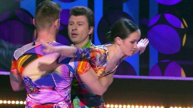 Алексей Ягудин, Анастасия Еремеева, Виктор Марченко — «Стиляги». Вольные упражнения. Без страховки. Фрагмент выпуска от 23.04.2016