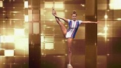 Мария Кожевникова. Выступление на бревне. Без страховки. Фрагмент выпуска от 09.04.2016