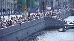 Речной карнавал в Санкт-Петербурге. Доброе утро. Фрагмент выпуска от 04.07.2016