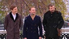 Александр Ильин, Евгений Павлов, Филипп Янковский о сериале «Таинственная страсть» в эфире программы «Доброе утро» от 02.11.2016