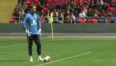 Сборная России по футболу приступила к активным тренировкам в преддверии Кубка Конфедераций FIFA