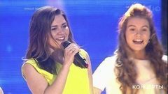 Дина Гарипова и детский хор Академии И. Крутого — «Время пришло». «День семьи, любви и верности». Праздничный концерт. Фрагмент выпуска от 08.07.2017