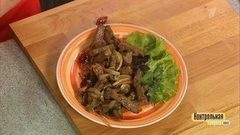 Печень с овощами и соевым соусом. Контрольная закупка. Фрагмент выпуска от 12.07.2017