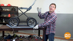 Дмитрий Талабуев и коляска-вездеход. Доброе утро. Фрагмент выпуска от 29.01.2018